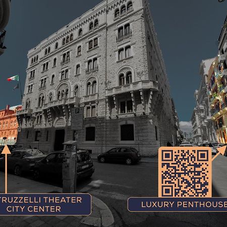 Penthouse In The Heart Of Bari With Terrace Leilighet Eksteriør bilde
